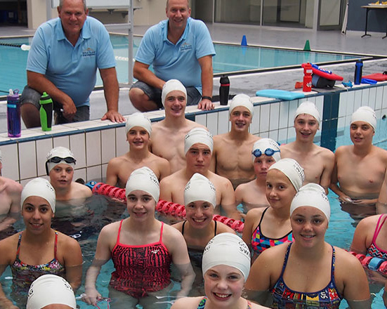 members at a swimming club showing the concept of Membership in Swimming Clubs